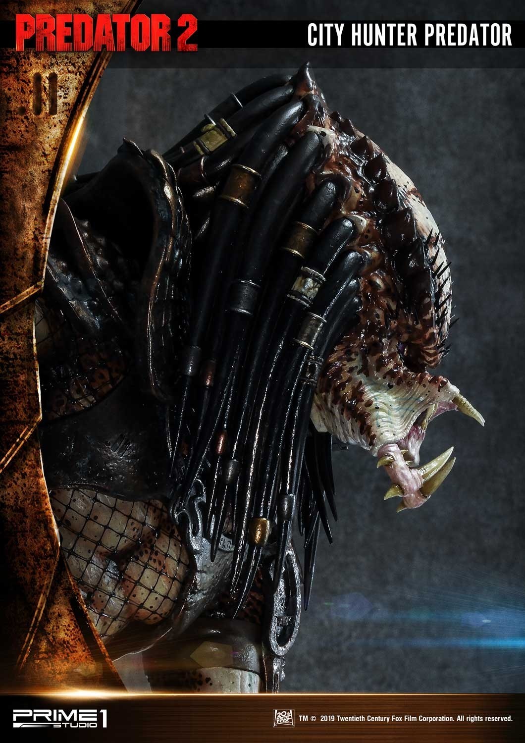 Predator 2 - City Hunter - 3D Wall Art (WAPR-01) (Prime 1 Studio) photo 49