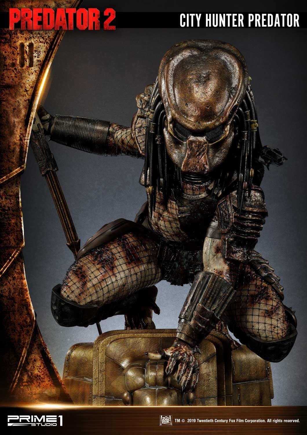 Predator 2 - City Hunter - 3D Wall Art (WAPR-01) (Prime 1 Studio) photo 52