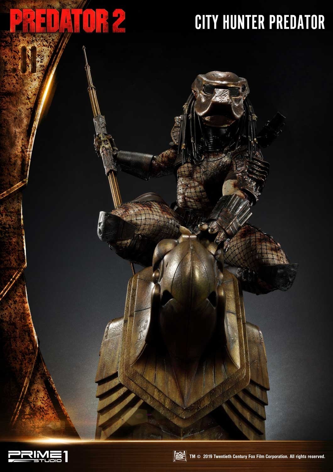 Predator 2 - City Hunter - 3D Wall Art (WAPR-01) (Prime 1 Studio) photo 60