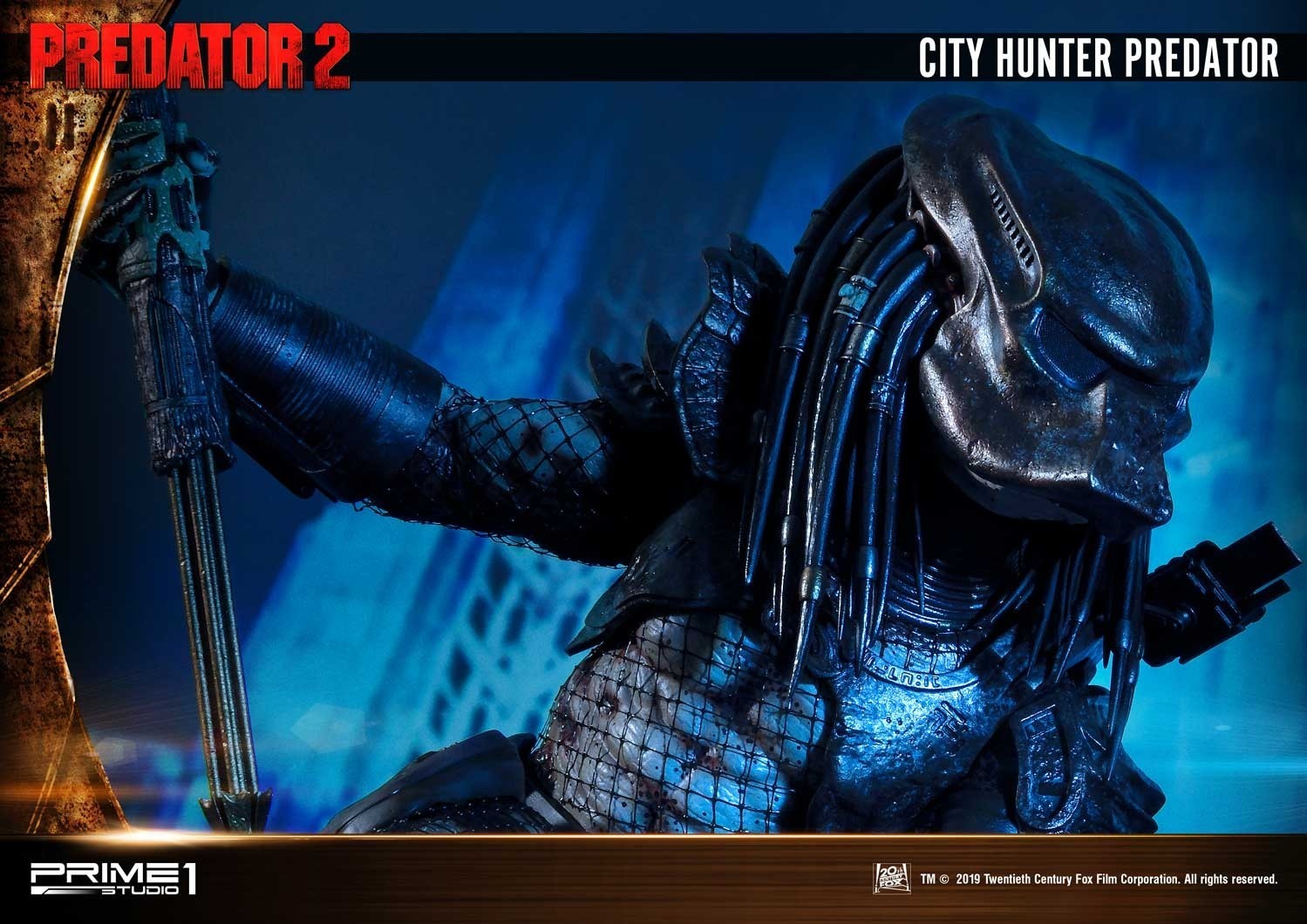 Predator 2 - City Hunter - 3D Wall Art (WAPR-01) (Prime 1 Studio) photo 65