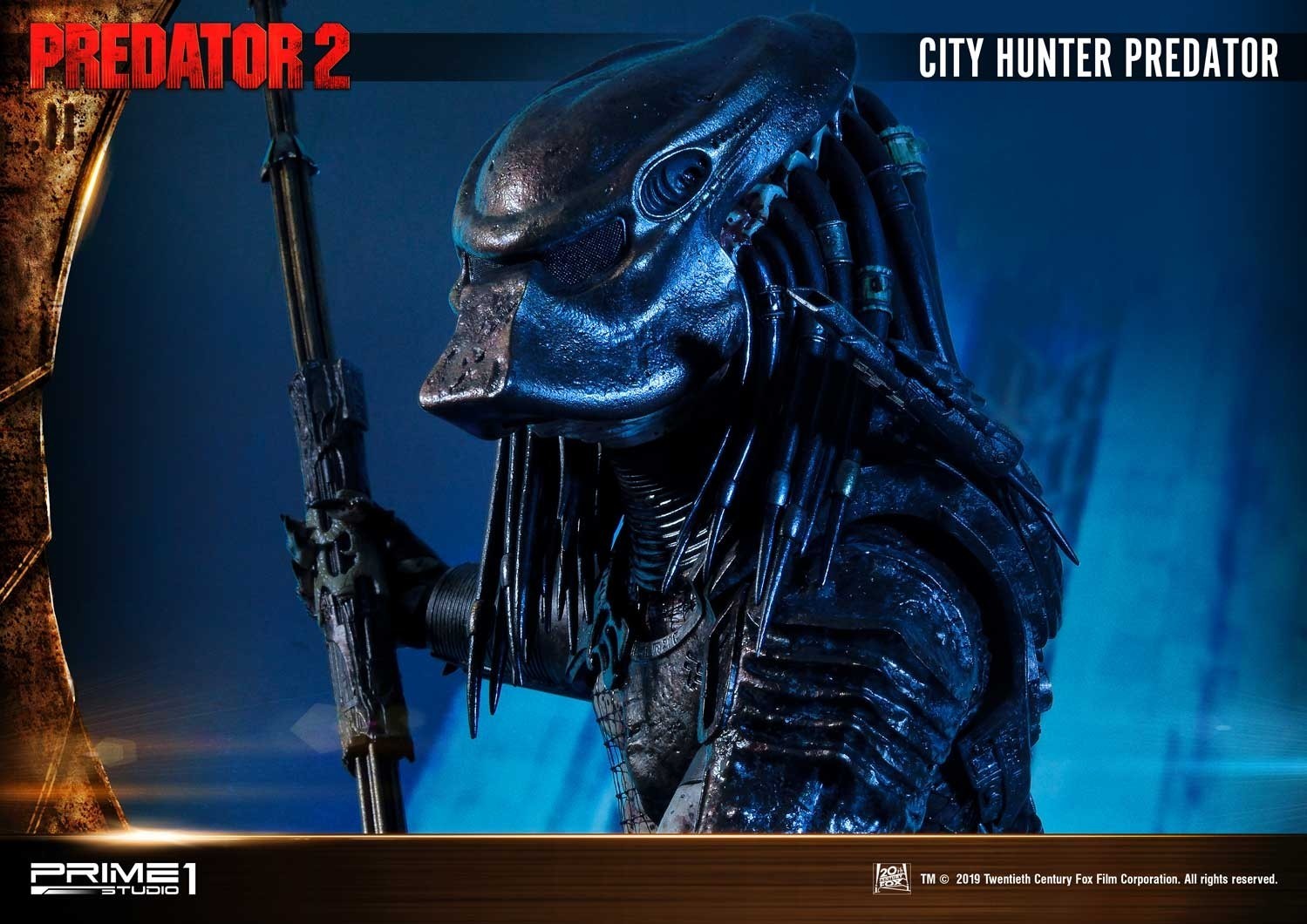 Predator 2 - City Hunter - 3D Wall Art (WAPR-01) (Prime 1 Studio) photo 68