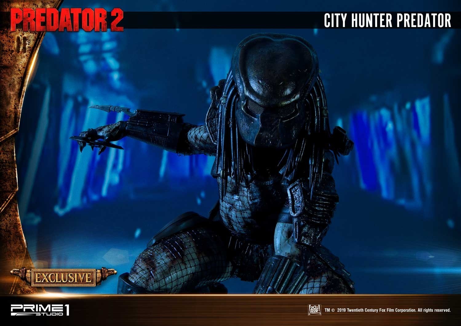 Predator 2 - City Hunter - 3D Wall Art (WAPR-01) (Prime 1 Studio) photo 71