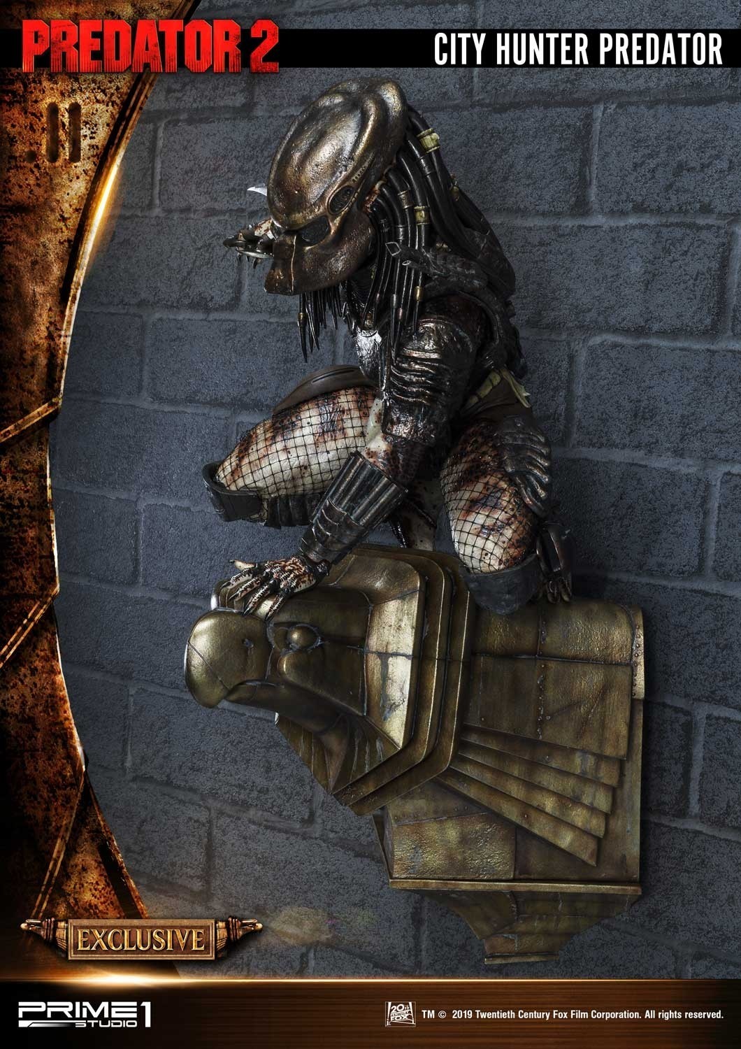 Predator 2 - City Hunter - 3D Wall Art (WAPR-01) (Prime 1 Studio) photo 74