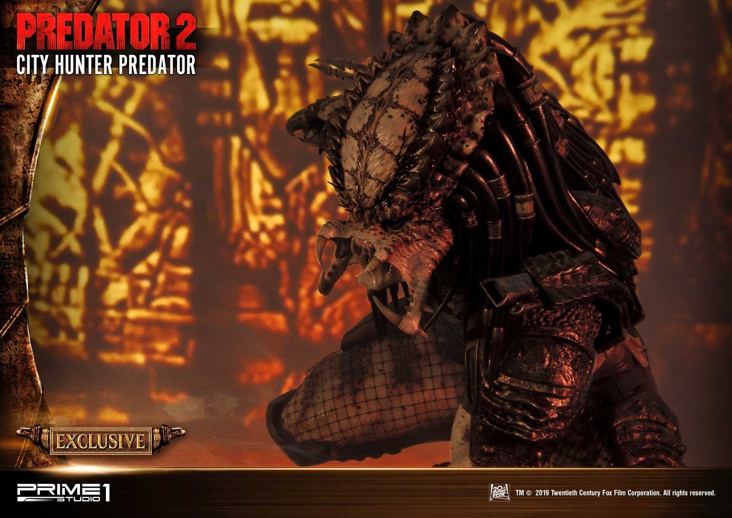 Predator 2 - City Hunter - 3D Wall Art (WAPR-01) (Prime 1 Studio) photo 80