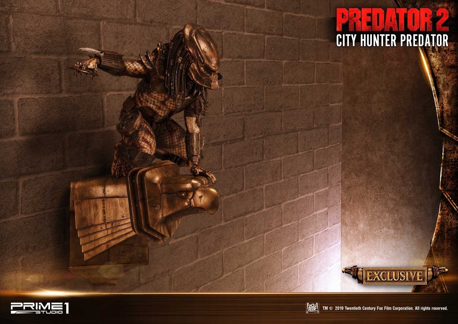 Predator 2 - City Hunter - 3D Wall Art (WAPR-01) (Prime 1 Studio) photo 82