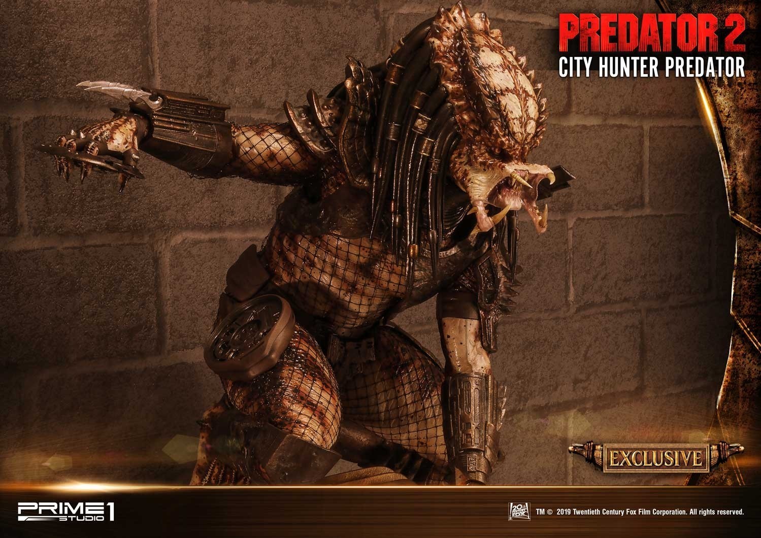 Predator 2 - City Hunter - 3D Wall Art (WAPR-01) (Prime 1 Studio) photo 83