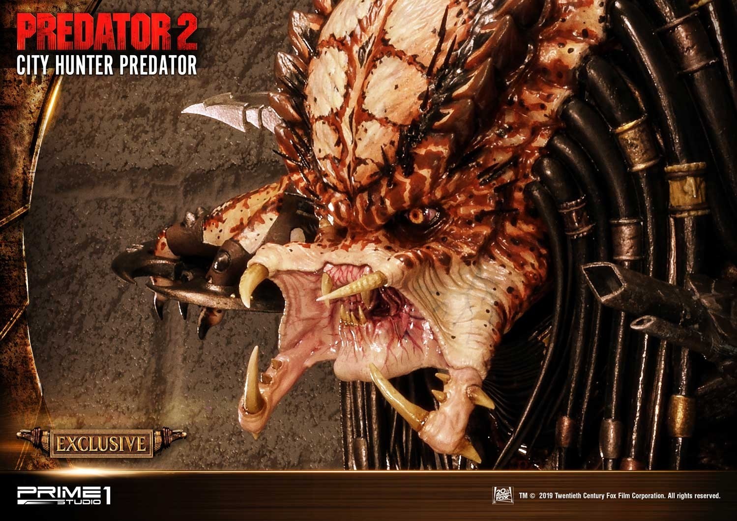Predator 2 - City Hunter - 3D Wall Art (WAPR-01) (Prime 1 Studio) photo 84