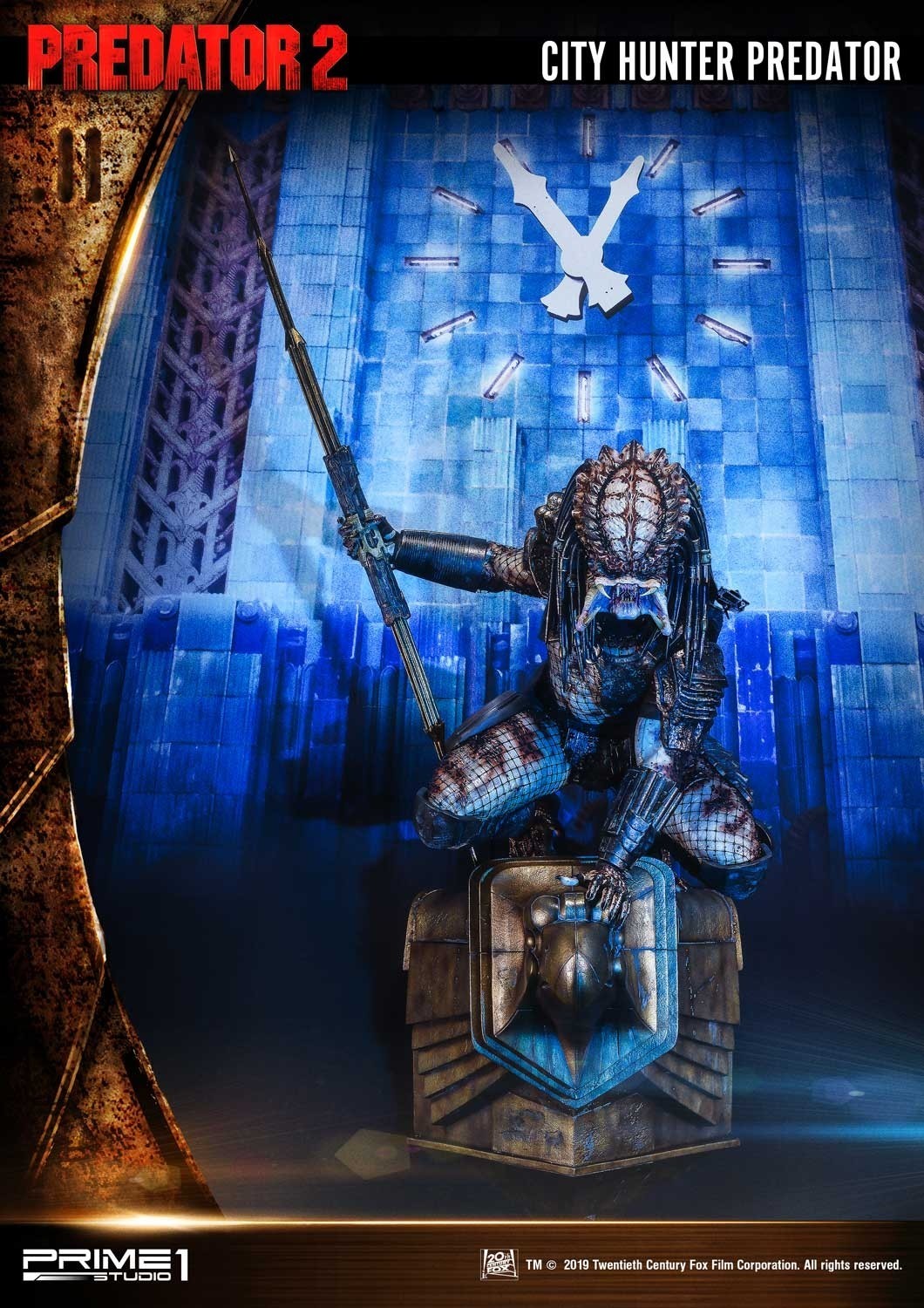 Predator 2 - City Hunter - 3D Wall Art (WAPR-01) (Prime 1 Studio) photo 88