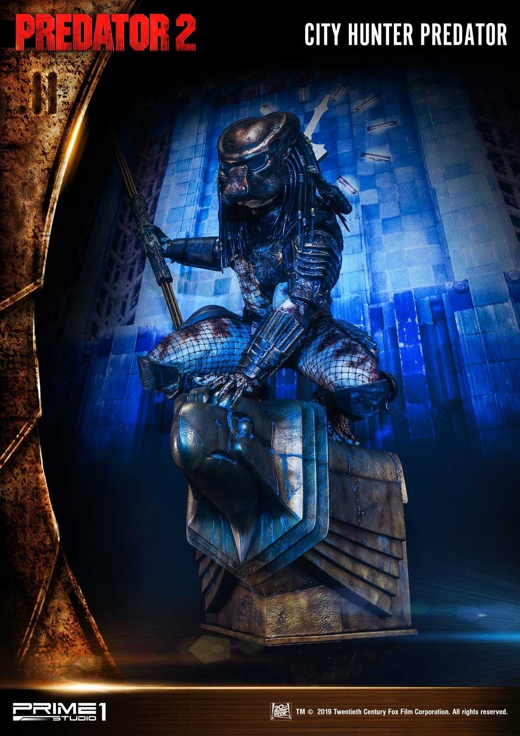 Predator 2 - City Hunter - 3D Wall Art (WAPR-01) (Prime 1 Studio) photo 89