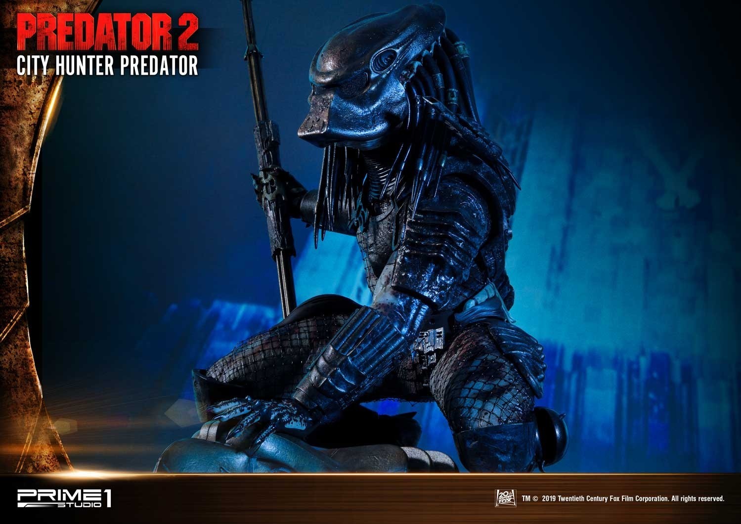 Predator 2 - City Hunter - 3D Wall Art (WAPR-01) (Prime 1 Studio) photo 91