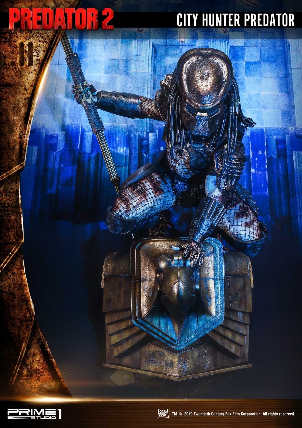 Predator 2 - City Hunter - 3D Wall Art (WAPR-01) (Prime 1 Studio) photo 92
