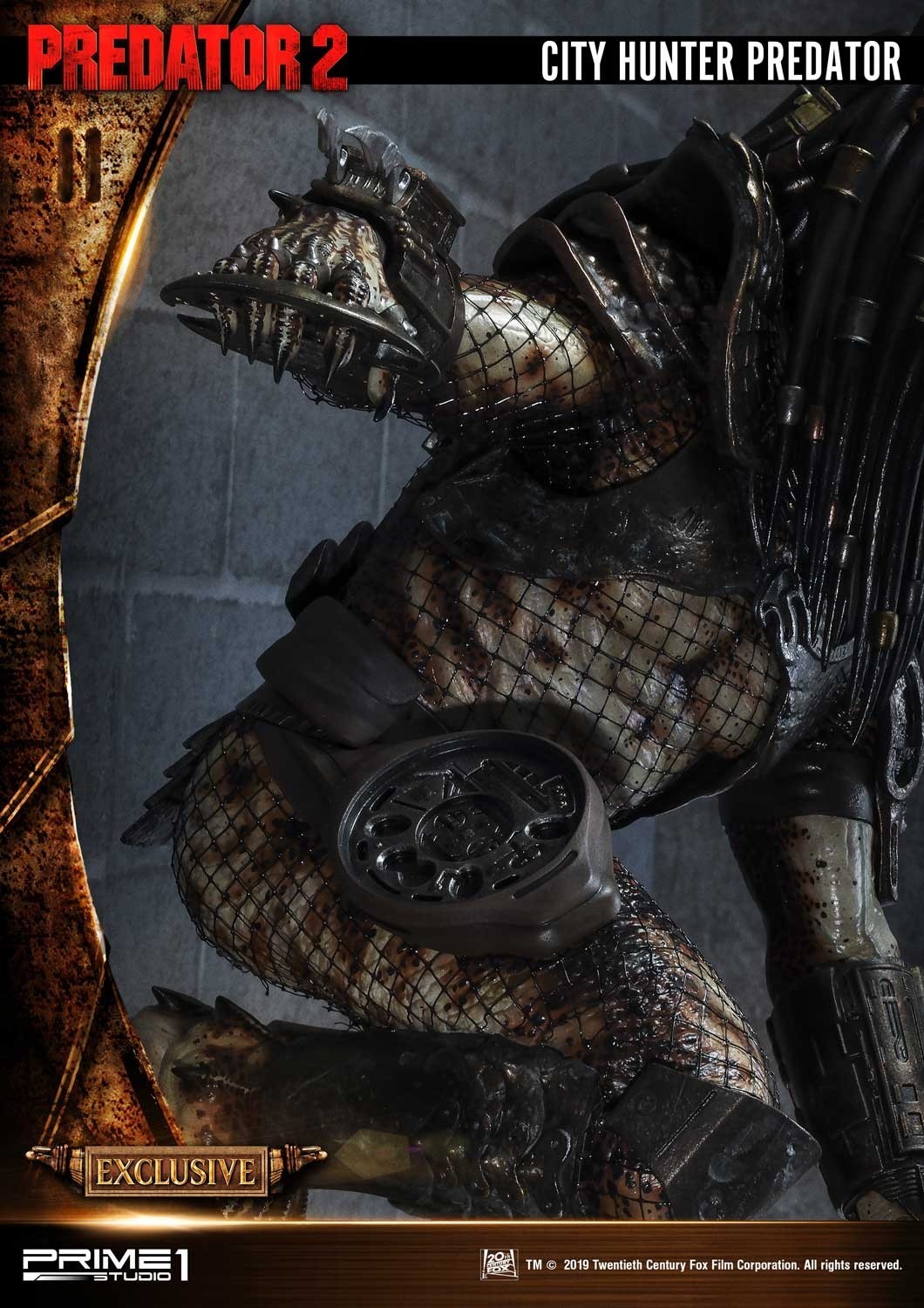 Predator 2 - City Hunter - 3D Wall Art (WAPR-01) (Prime 1 Studio) photo 95