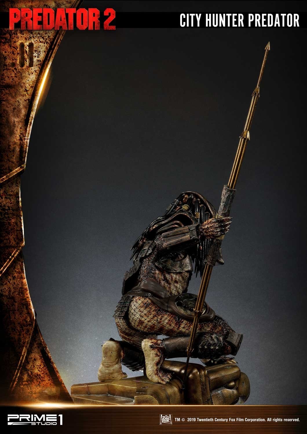 Predator 2 - City Hunter - 3D Wall Art (WAPR-01) (Prime 1 Studio) photo 99
