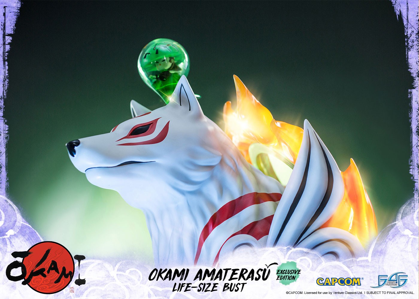 Ookami - Amaterasu - Issun - Bust - 1/1 - Exclusive Edition (First 4 Figures) photo 2