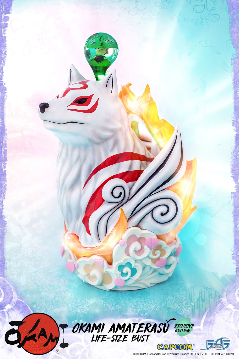 Ookami - Amaterasu - Issun - Bust - 1/1 - Exclusive Edition (First 4 Figures) photo 7