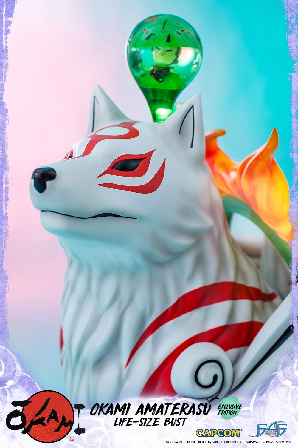 Ookami - Amaterasu - Issun - Bust - 1/1 - Exclusive Edition (First 4 Figures) photo 8