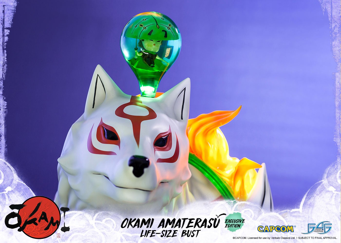 Ookami - Amaterasu - Issun - Bust - 1/1 - Exclusive Edition (First 4 Figures) photo 21