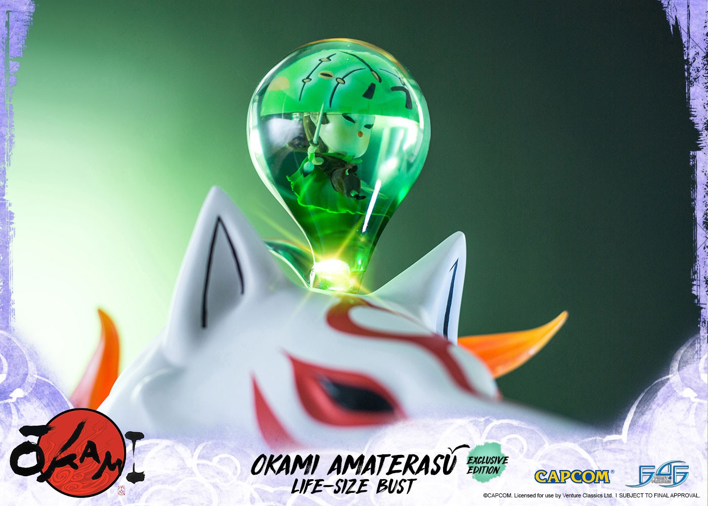 Ookami - Amaterasu - Issun - Bust - 1/1 - Exclusive Edition (First 4 Figures) photo 24