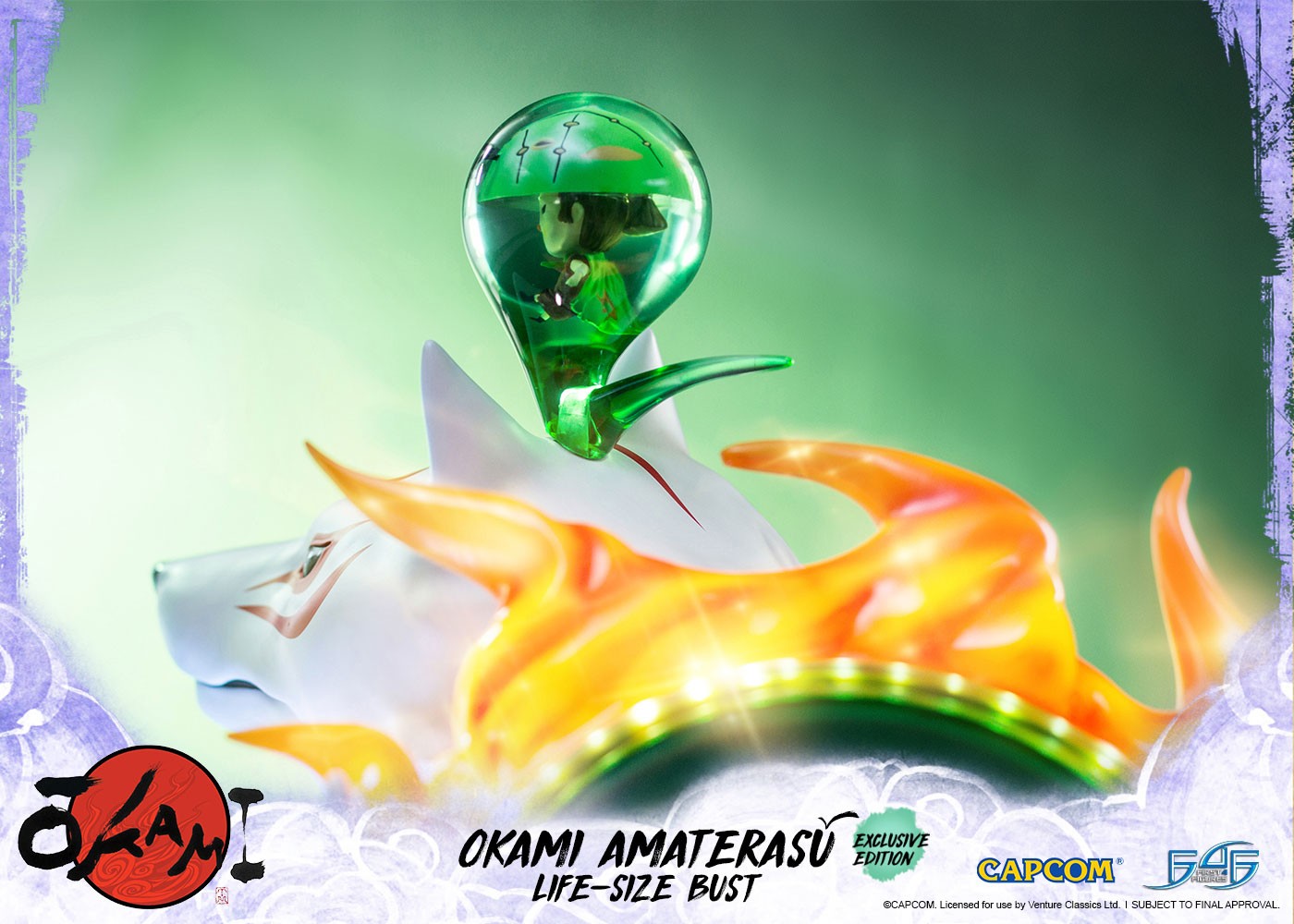 Ookami - Amaterasu - Issun - Bust - 1/1 - Exclusive Edition (First 4 Figures) photo 27