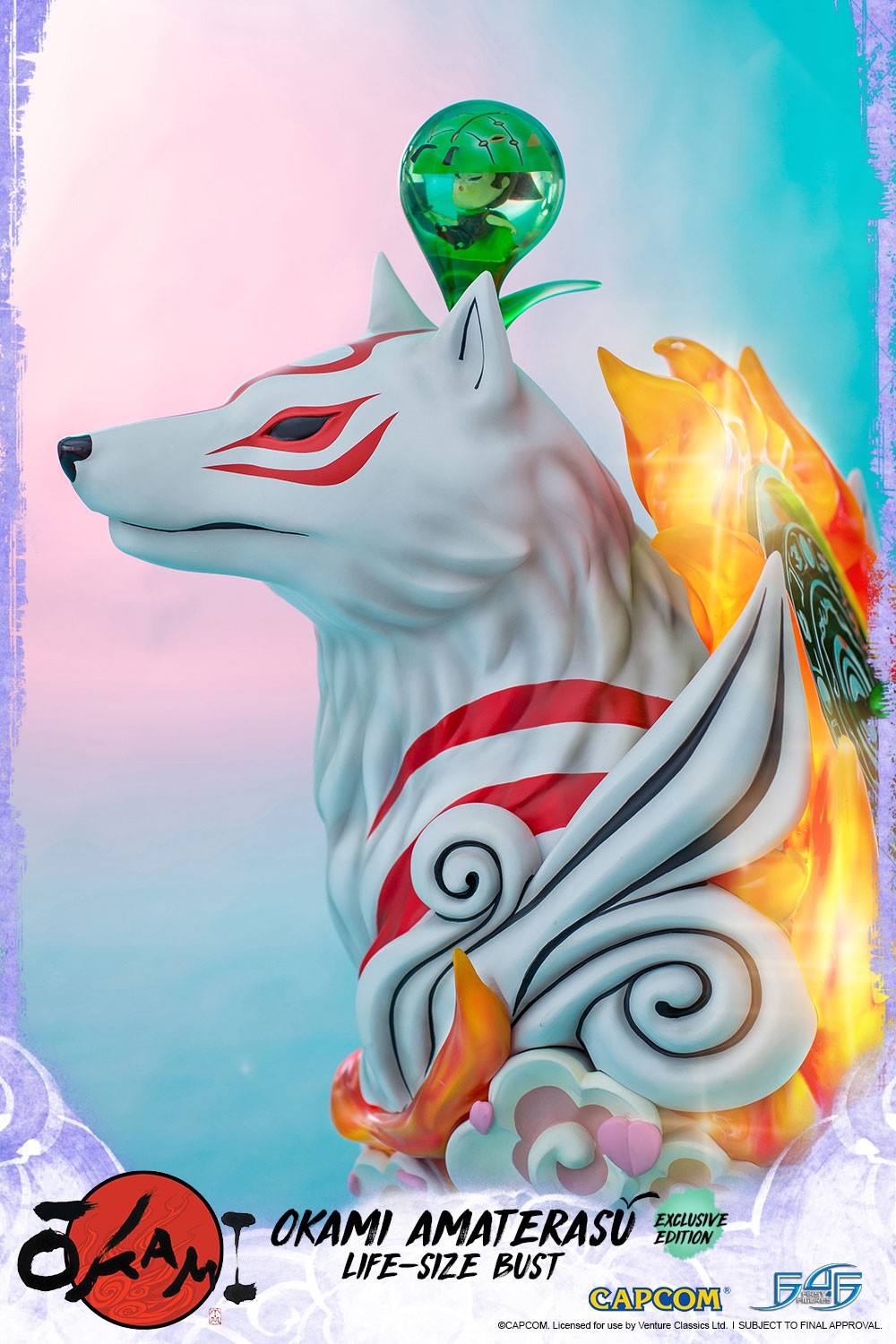 Ookami - Amaterasu - Issun - Bust - 1/1 - Exclusive Edition (First 4 Figures) photo 34