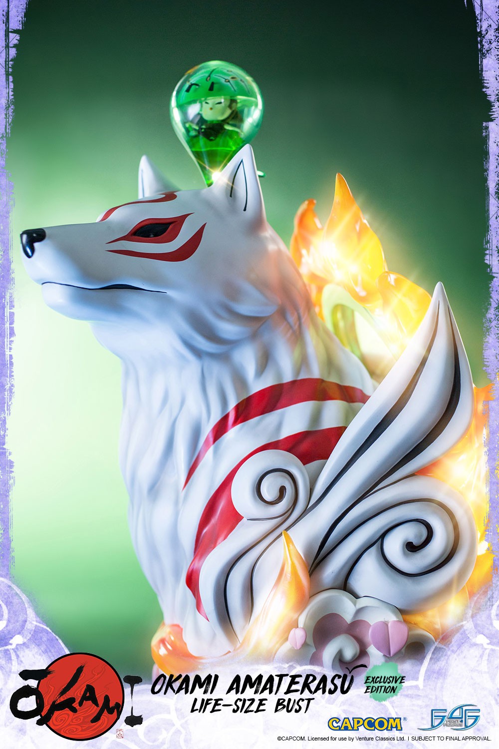 Ookami - Amaterasu - Issun - Bust - 1/1 - Exclusive Edition (First 4 Figures) photo 36