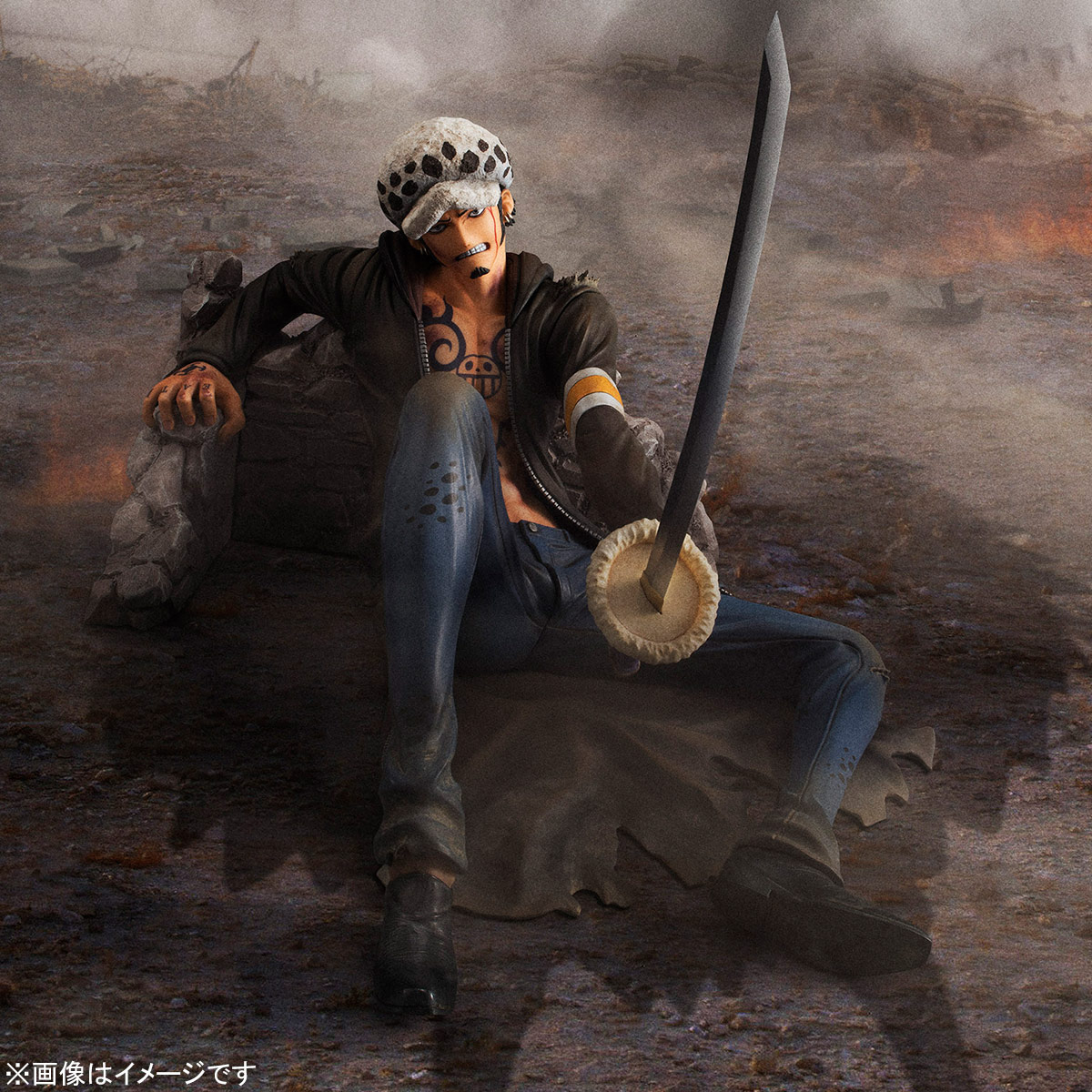 One Piece - Trafalgar Law - Portrait Of Pirates Limited Edition - 1/8 - Ver. VS (MegaHouse) photo 4