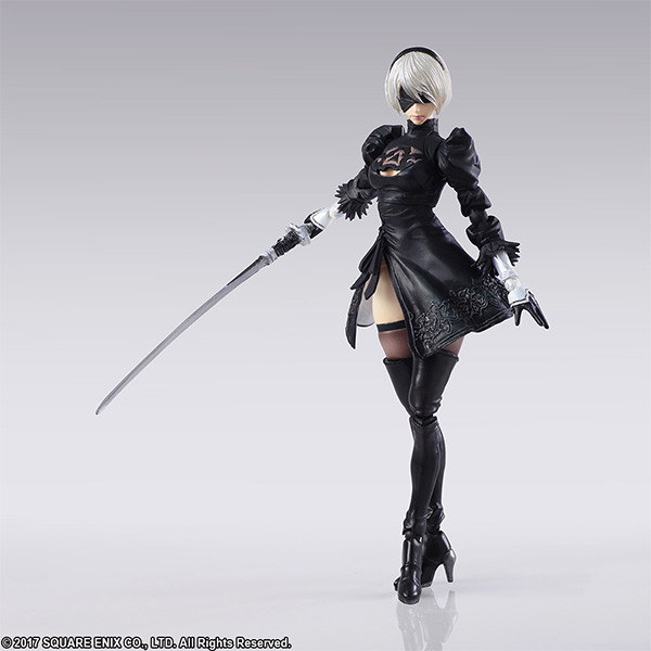 NieR: Automata - Kikai Seimei-tai - YoRHa No. 2 Type B - Bring Arts - 2 Figure set (Square Enix)