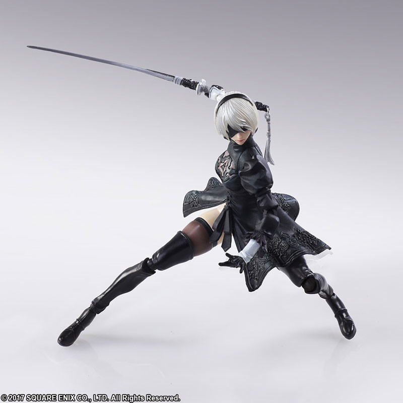 NieR: Automata - Kikai Seimei-tai - YoRHa No. 2 Type B - Bring Arts - 2 Figure set (Square Enix)