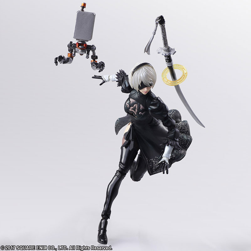 NieR: Automata - Kikai Seimei-tai - YoRHa No. 2 Type B - Bring Arts - 2 Figure set (Square Enix)