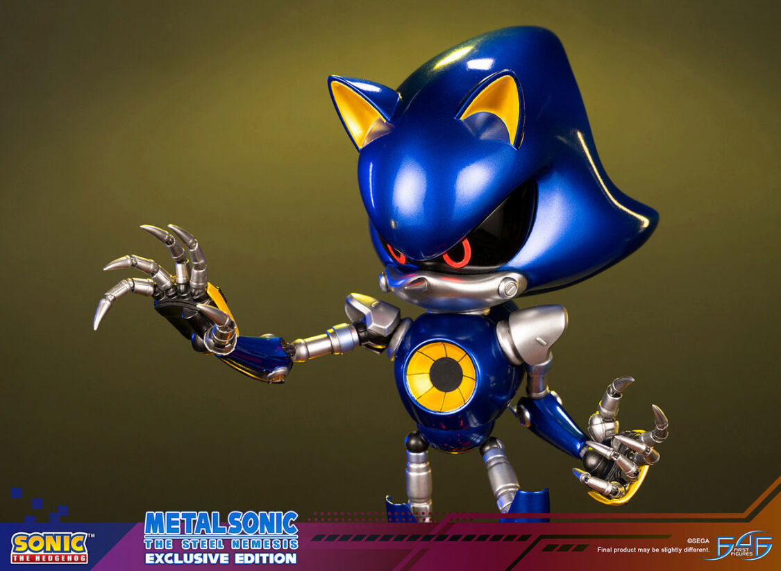 Sonic the Hedgehog - Metal Sonic - Metal Sonic The Steel Nemesis - Standard Edition (First 4 Figures)