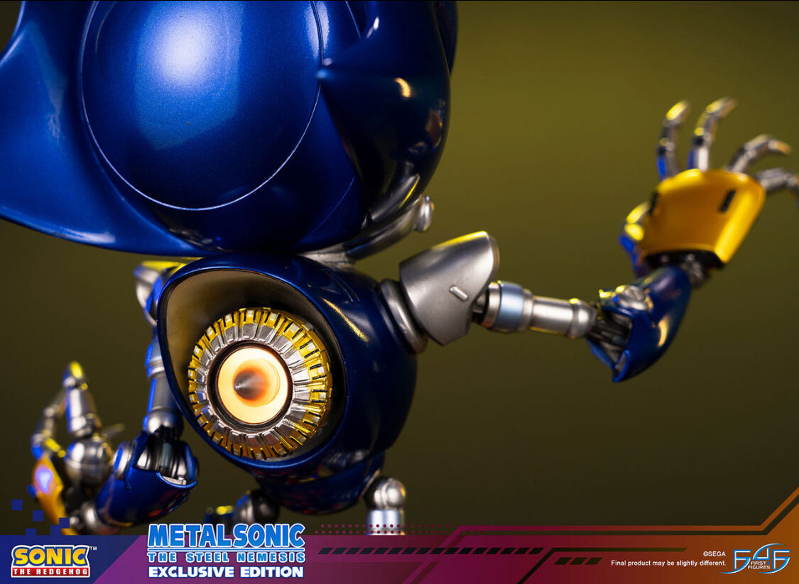 Sonic the Hedgehog - Metal Sonic - Metal Sonic The Steel Nemesis - Standard Edition (First 4 Figures) photo 9