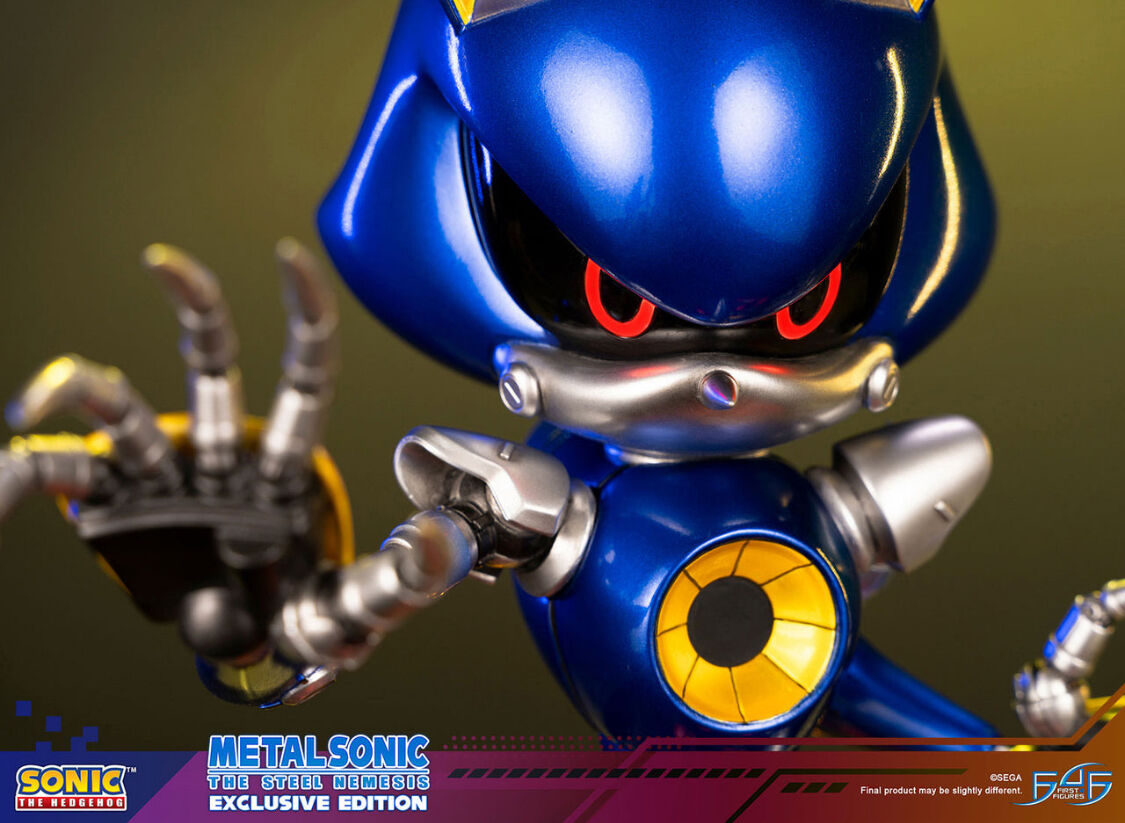 Sonic the Hedgehog - Metal Sonic - Metal Sonic The Steel Nemesis - Standard Edition (First 4 Figures) photo 10
