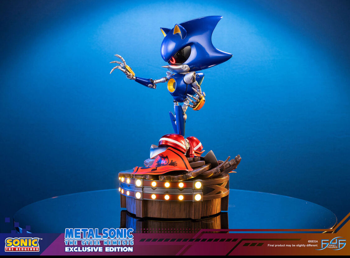 Sonic the Hedgehog - Metal Sonic - Metal Sonic The Steel Nemesis - Standard Edition (First 4 Figures) photo 19
