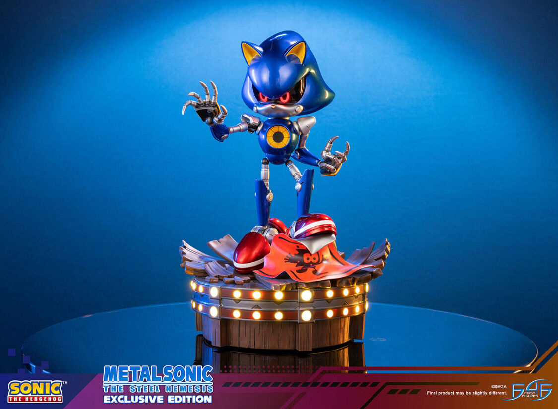 Sonic the Hedgehog - Metal Sonic - Metal Sonic The Steel Nemesis - Standard Edition (First 4 Figures) photo 20