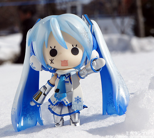 Vocaloid - Hatsune Miku - Nendoroid (#150) - Snow Playtime Edition (Good Smile Company) photo 16