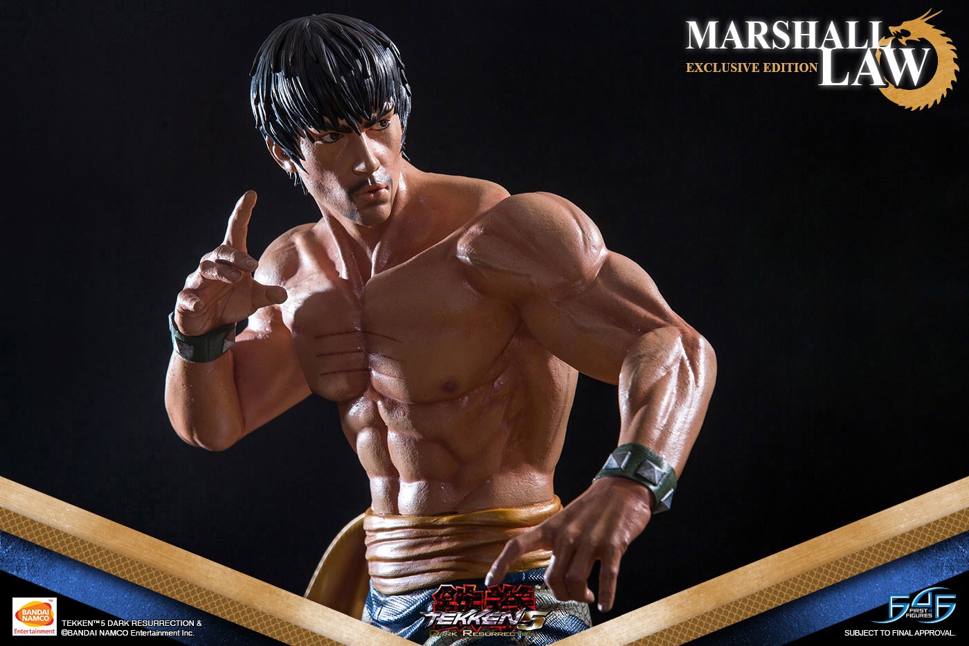 Tekken 5: Dark Resurrection - Marshall Law - 1/4 - Exclusive Edition (First 4 Figures) photo 2