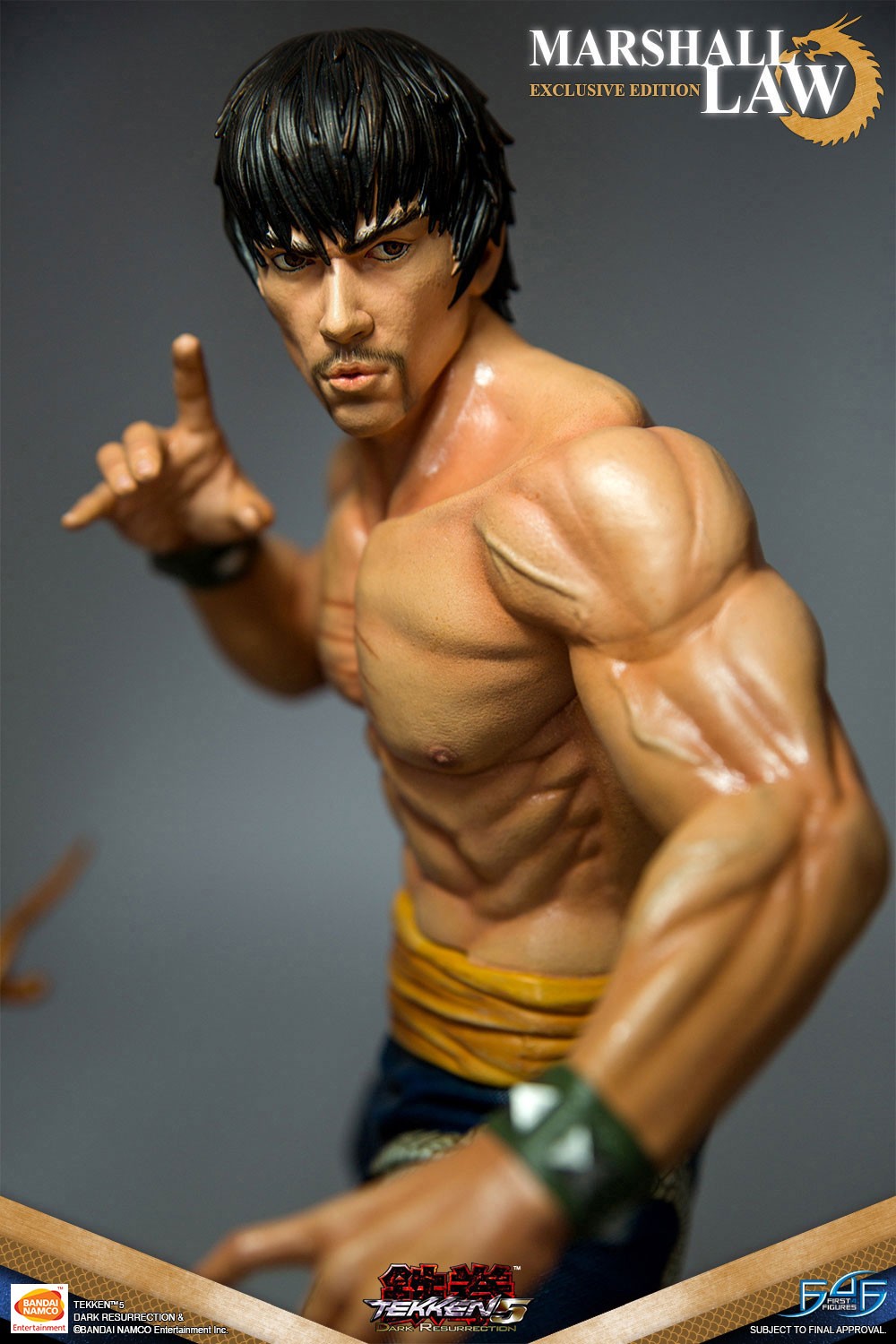 Tekken 5: Dark Resurrection - Marshall Law - 1/4 - Exclusive Edition (First 4 Figures) photo 5