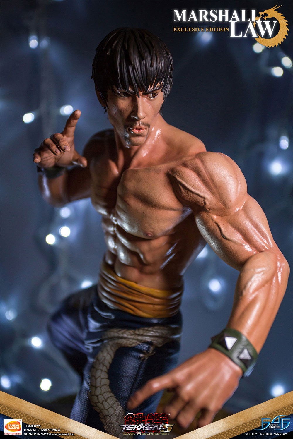 Tekken 5: Dark Resurrection - Marshall Law - 1/4 - Exclusive Edition (First 4 Figures) photo 6