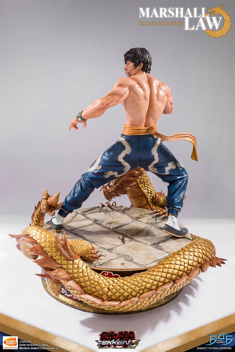 Tekken 5: Dark Resurrection - Marshall Law - 1/4 - Exclusive Edition (First 4 Figures) photo 9