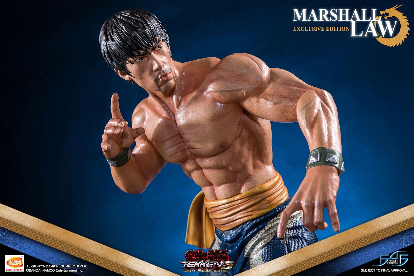 Tekken 5: Dark Resurrection - Marshall Law - 1/4 - Exclusive Edition (First 4 Figures) photo 13