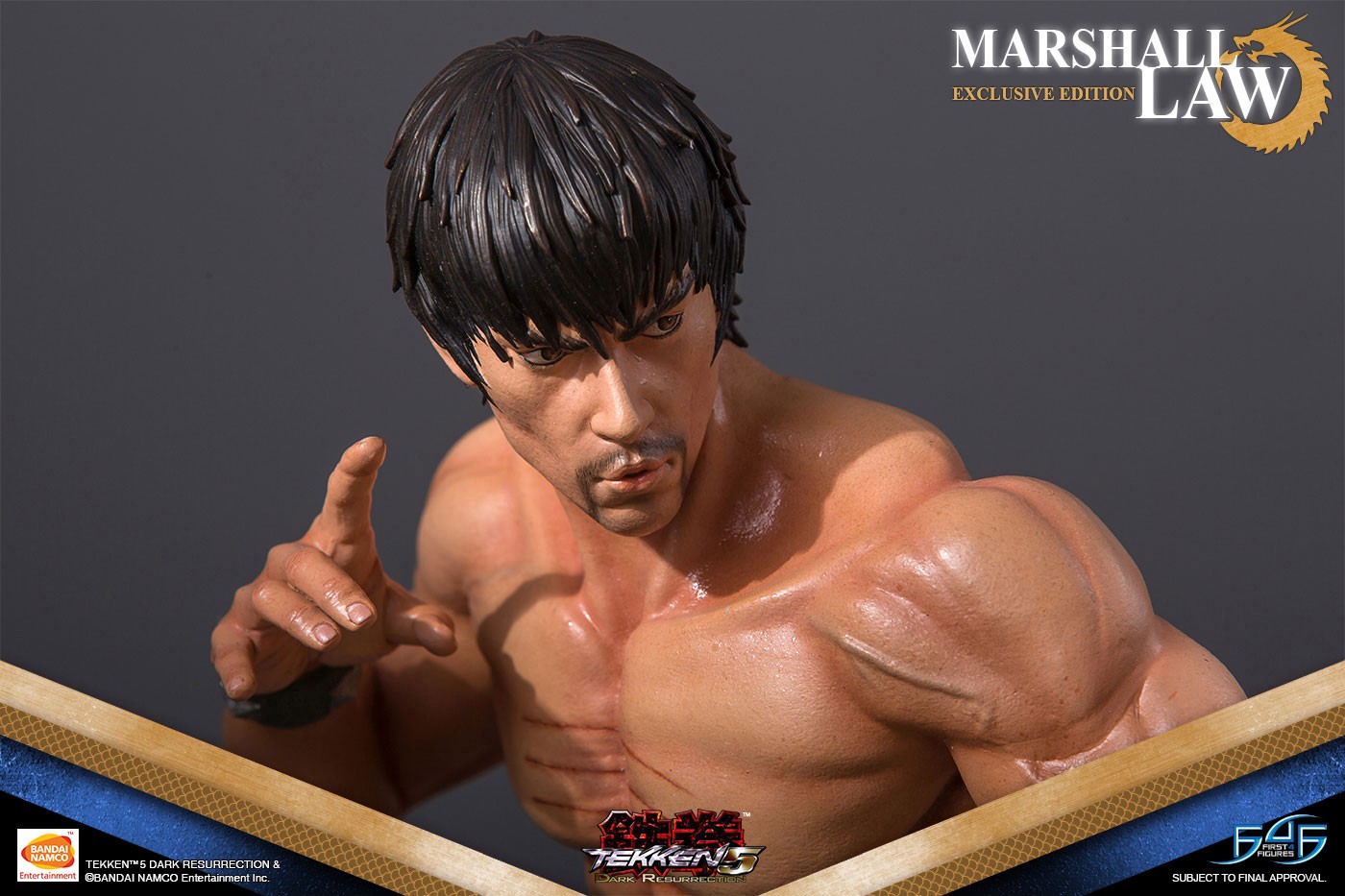 Tekken 5: Dark Resurrection - Marshall Law - 1/4 - Exclusive Edition (First 4 Figures) photo 14