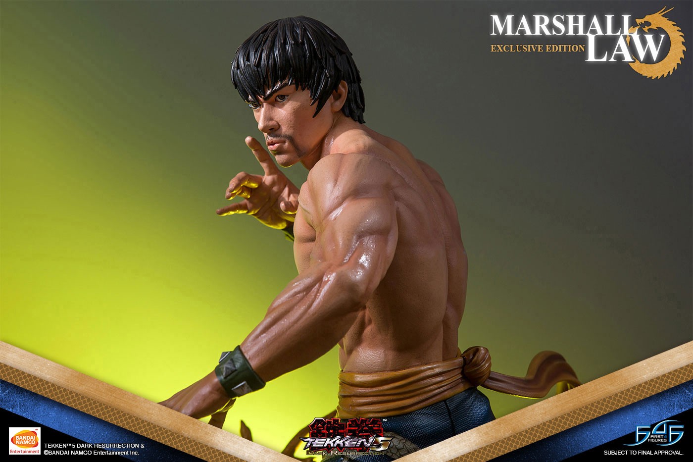 Tekken 5: Dark Resurrection - Marshall Law - 1/4 - Exclusive Edition (First 4 Figures) photo 15