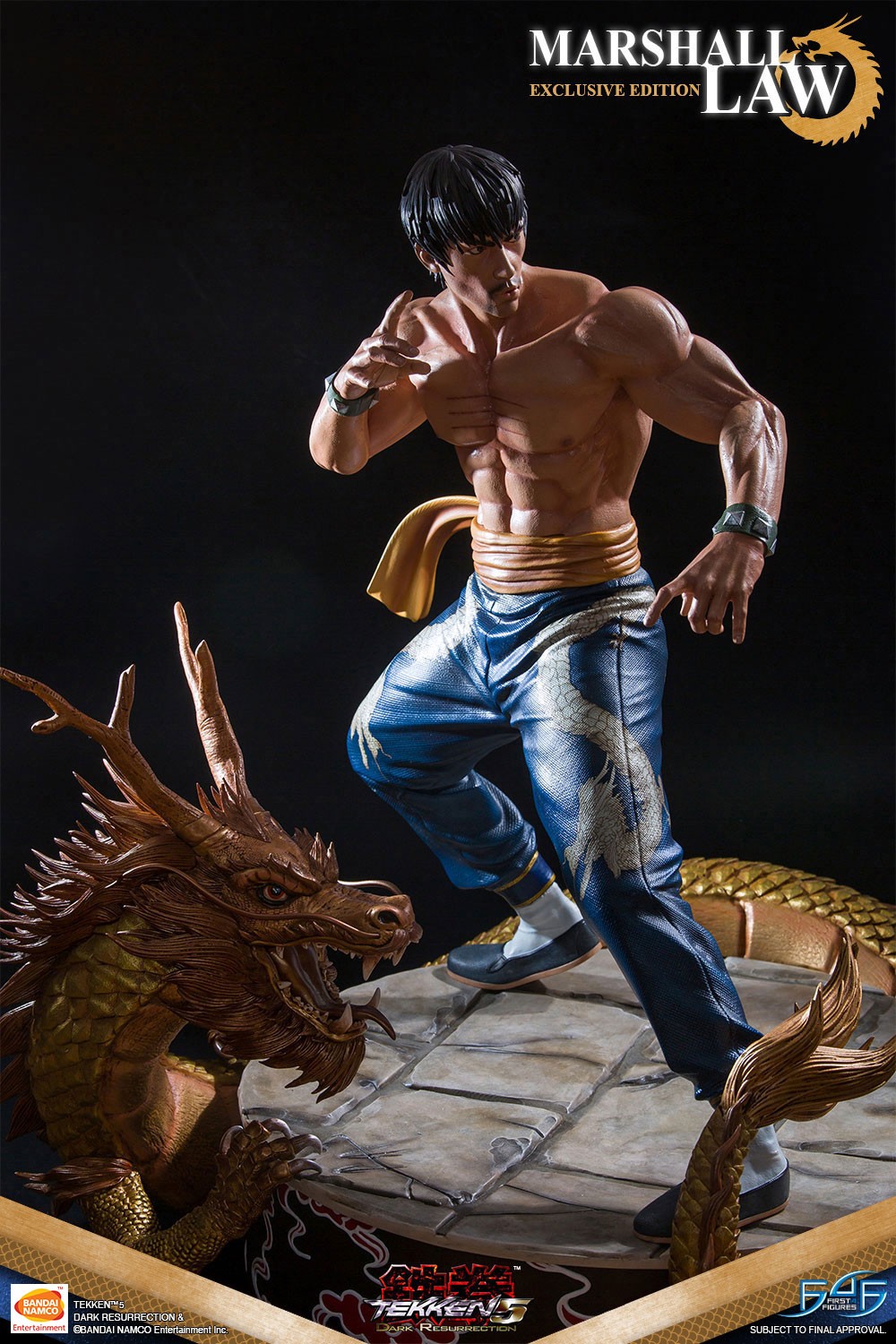 Tekken 5: Dark Resurrection - Marshall Law - 1/4 - Exclusive Edition (First 4 Figures) photo 21