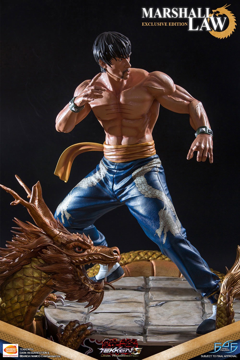 Tekken 5: Dark Resurrection - Marshall Law - 1/4 - Exclusive Edition (First 4 Figures) photo 23