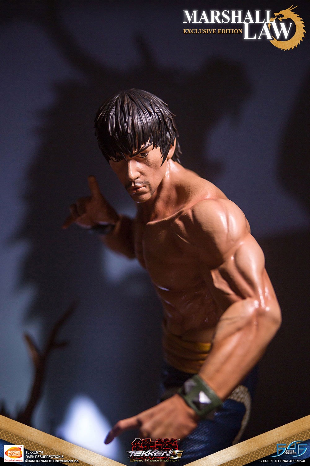 Tekken 5: Dark Resurrection - Marshall Law - 1/4 - Exclusive Edition (First 4 Figures) photo 24