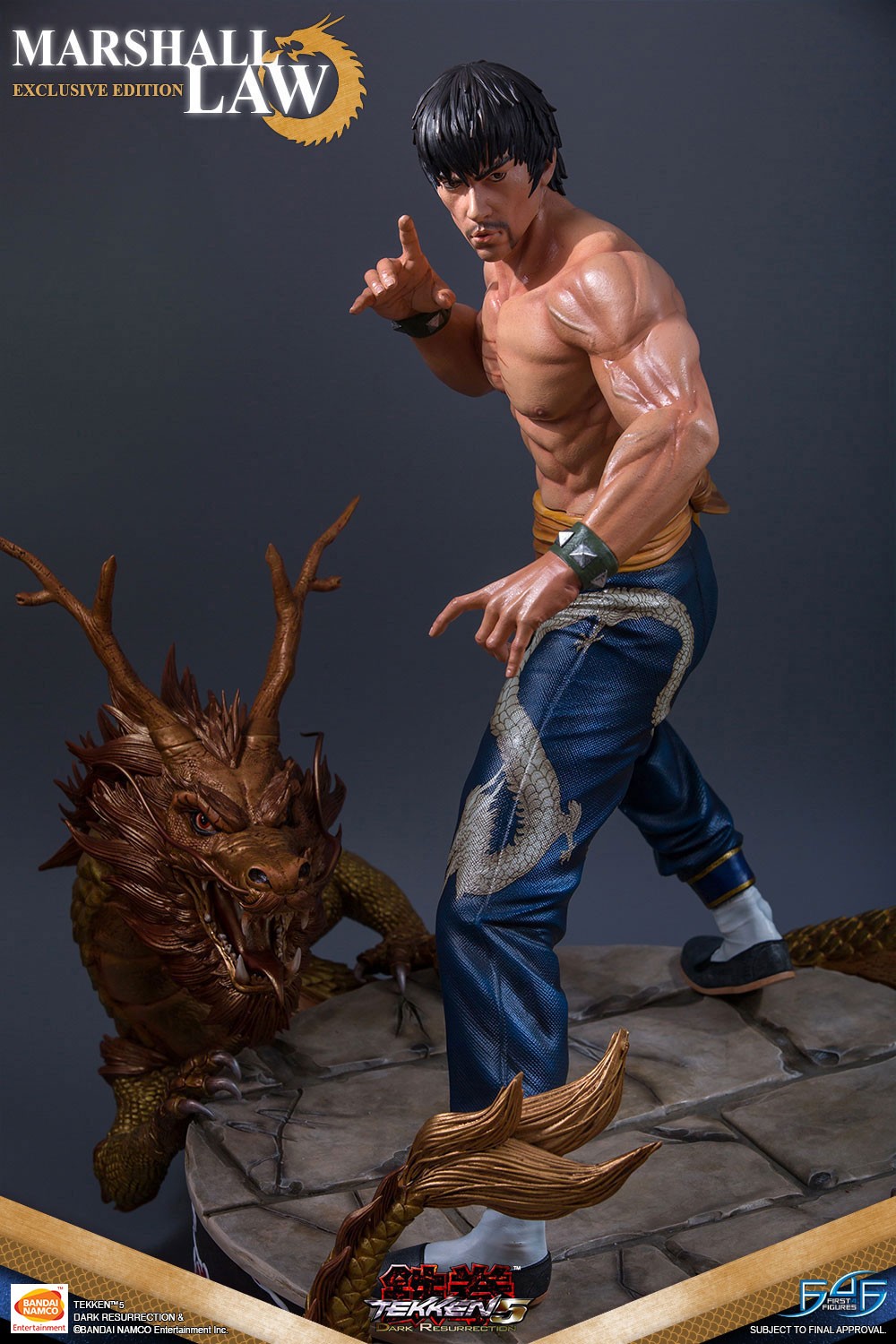 Tekken 5: Dark Resurrection - Marshall Law - 1/4 - Exclusive Edition (First 4 Figures) photo 26