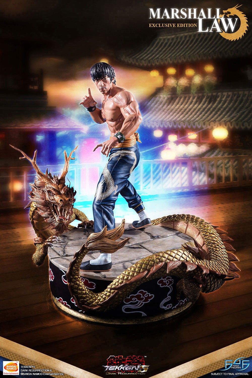 Tekken 5: Dark Resurrection - Marshall Law - 1/4 - Exclusive Edition (First 4 Figures) photo 27