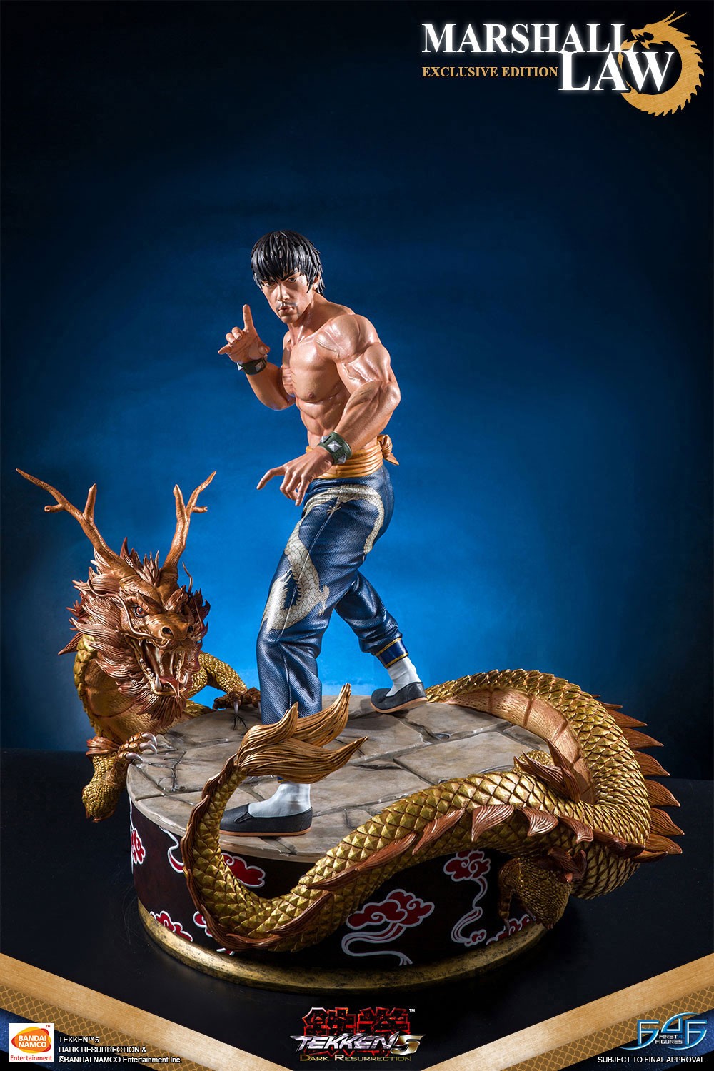 Tekken 5: Dark Resurrection - Marshall Law - 1/4 - Exclusive Edition (First 4 Figures) photo 28