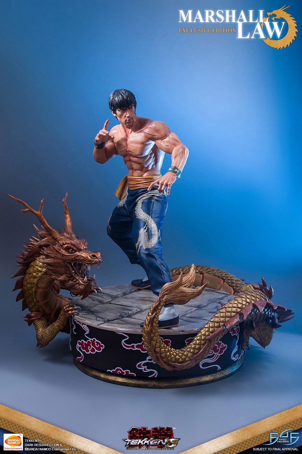 Tekken 5: Dark Resurrection - Marshall Law - 1/4 - Exclusive Edition (First 4 Figures) photo 29