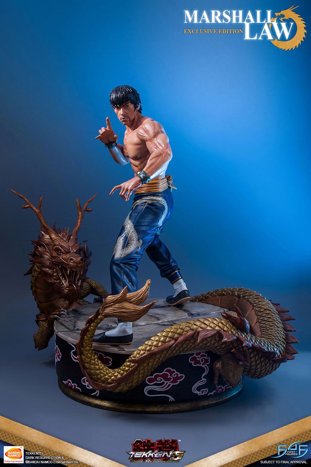 Tekken 5: Dark Resurrection - Marshall Law - 1/4 - Exclusive Edition (First 4 Figures) photo 30